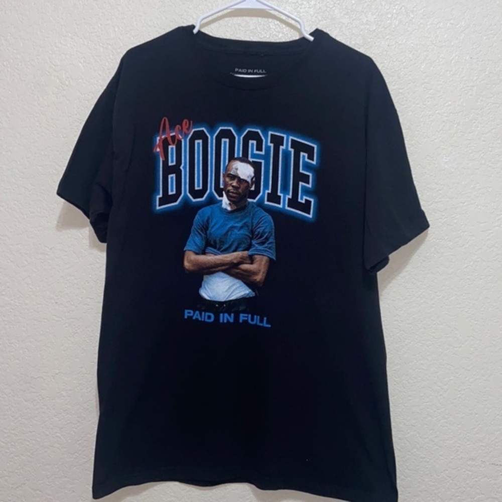 Paid in Full • Men’s Graphic Ace Boogie Cotton Tee • Size Large